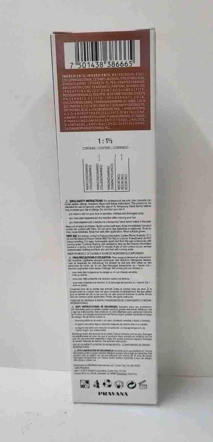 PRAVANA EXPRESS TONES Ammonia Free 5 Minute Toning Hair Color ~3 fl. oz. Tubes - Image 2