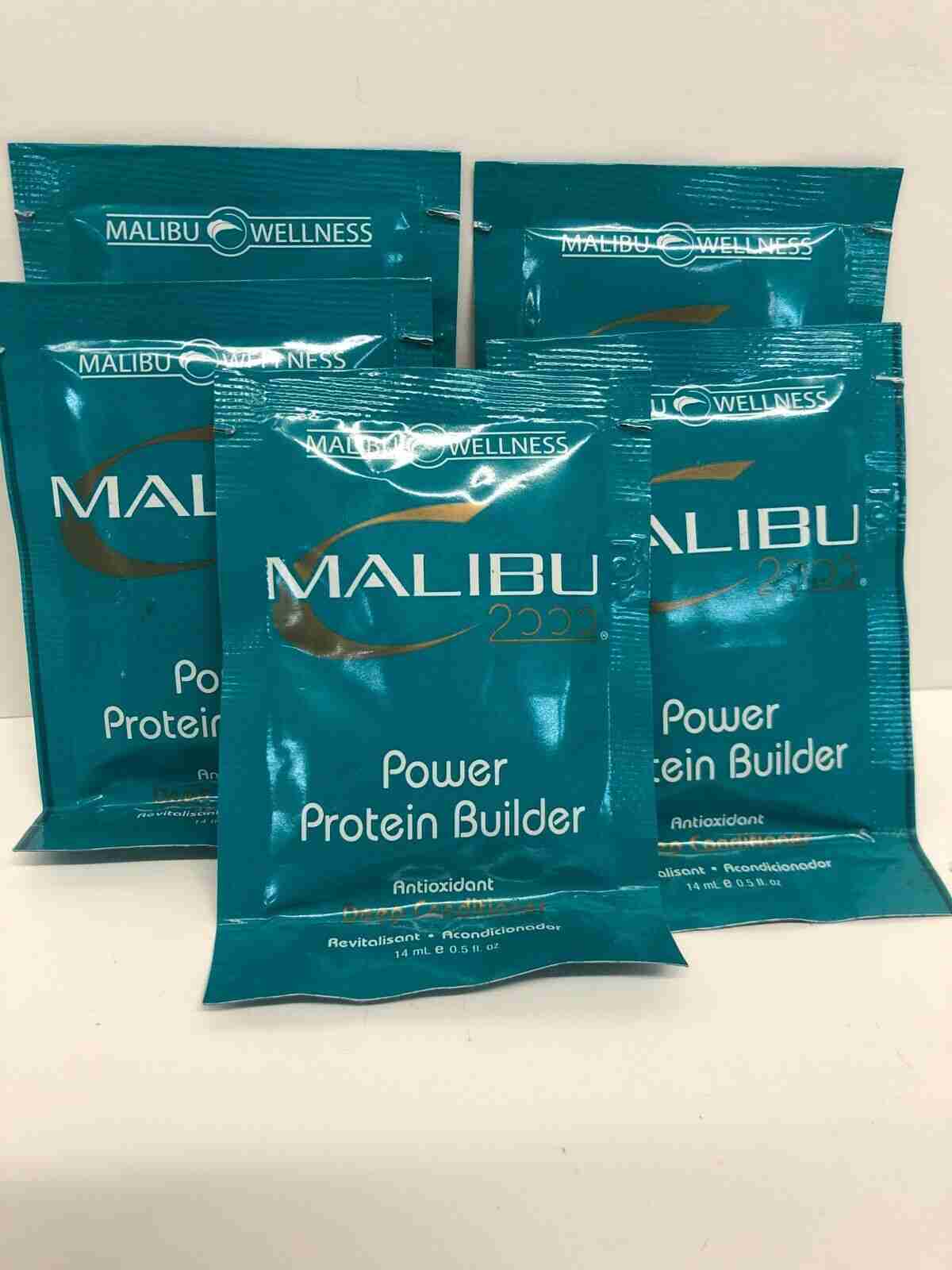 5 Packs ~ MALIBU Wellness Miracle Repair Power Protein Builder Treatment ~ 14 ml - Image 6