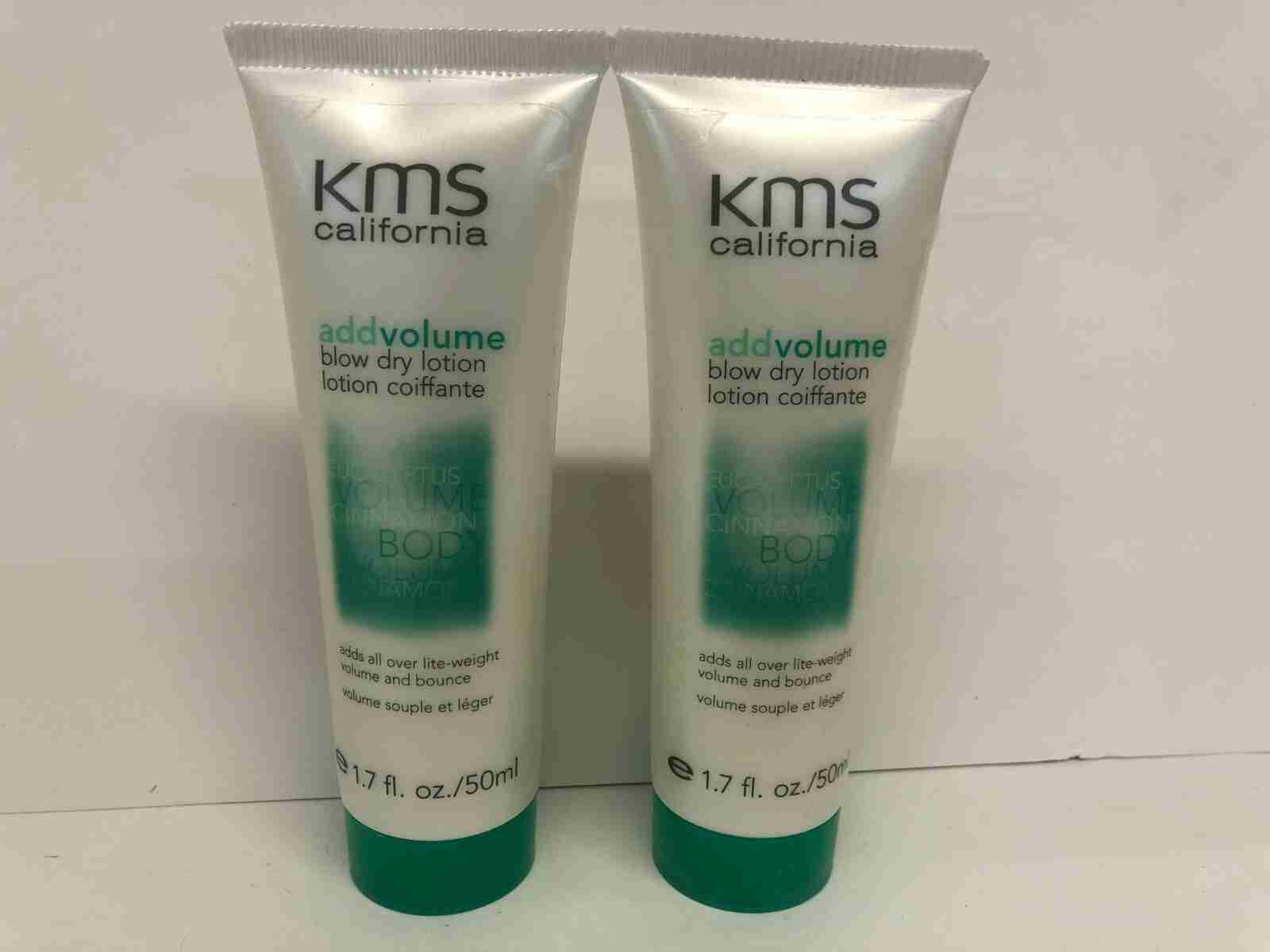 (Lot of 3) KMS California ADD VOLUME Blow Dry Lotion (Original Formula) ~1.7 oz. - Image 2