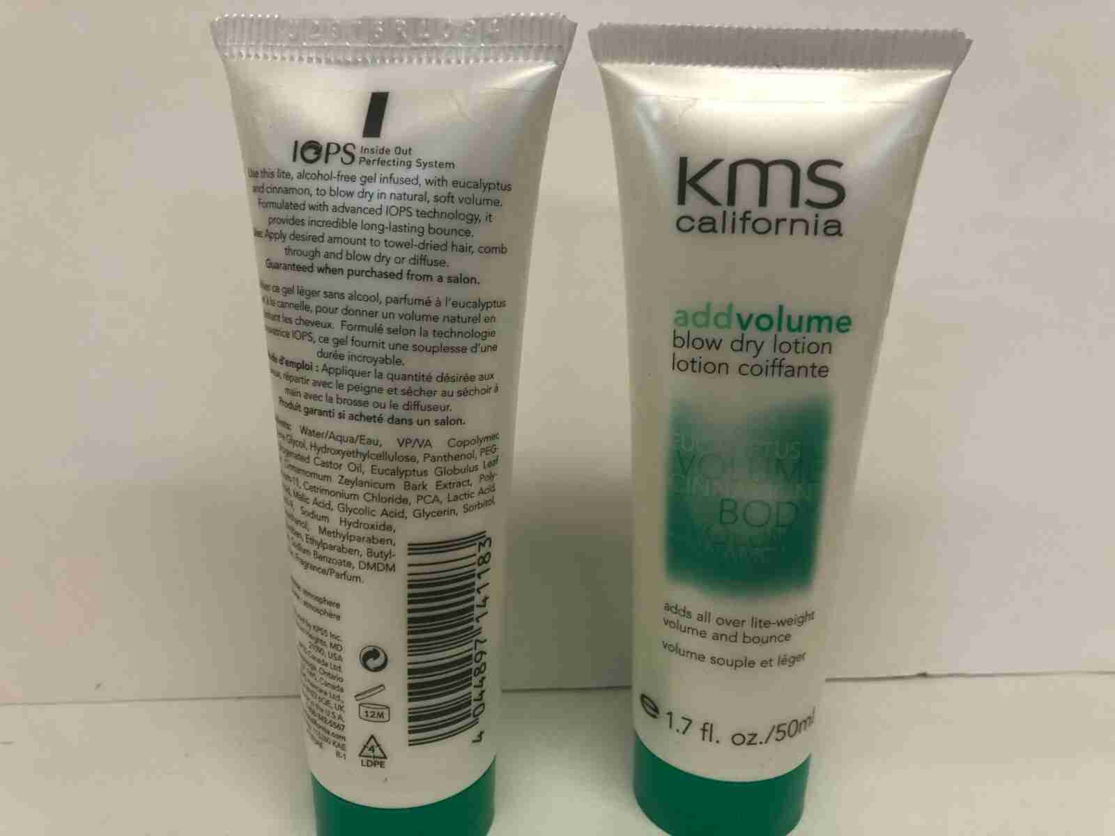 (Lot of 3) KMS California ADD VOLUME Blow Dry Lotion (Original Formula) ~1.7 oz. - Image 6