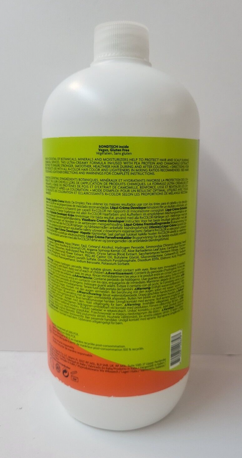 R+COLOR MOMENTUM 5 VOLUME ~ LIQUI-CREME DEVELOPER ~ 30.4 fl. oz. / 900 mL Bottle - Image 2